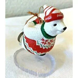 Coca Cola | Holiday | 994 Coca Cola Ice Skating Polar Bear Christmas ...